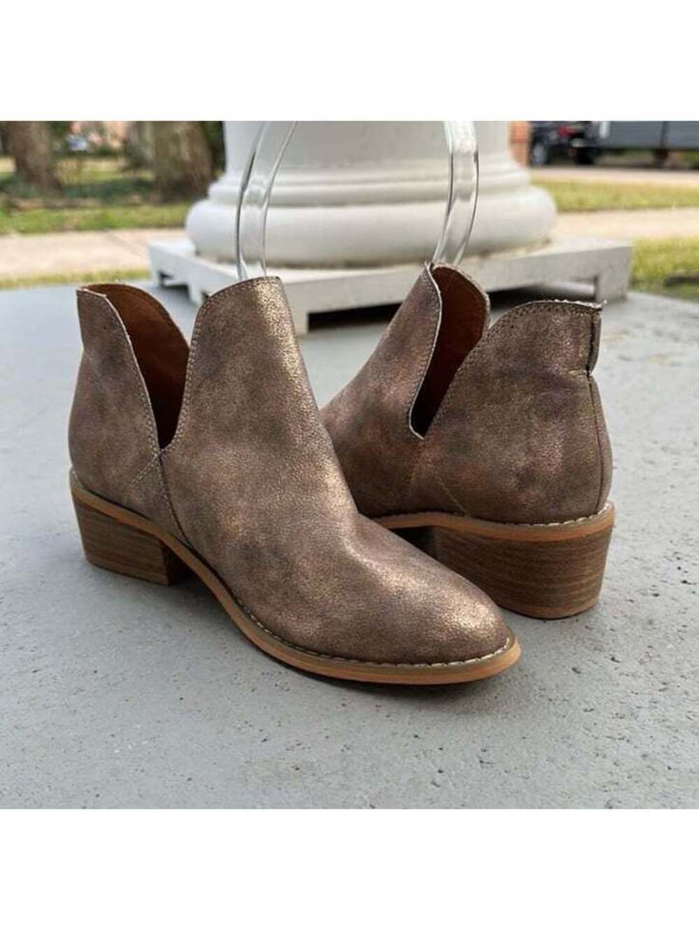 Corkys Wayland bootie - gold/bronze